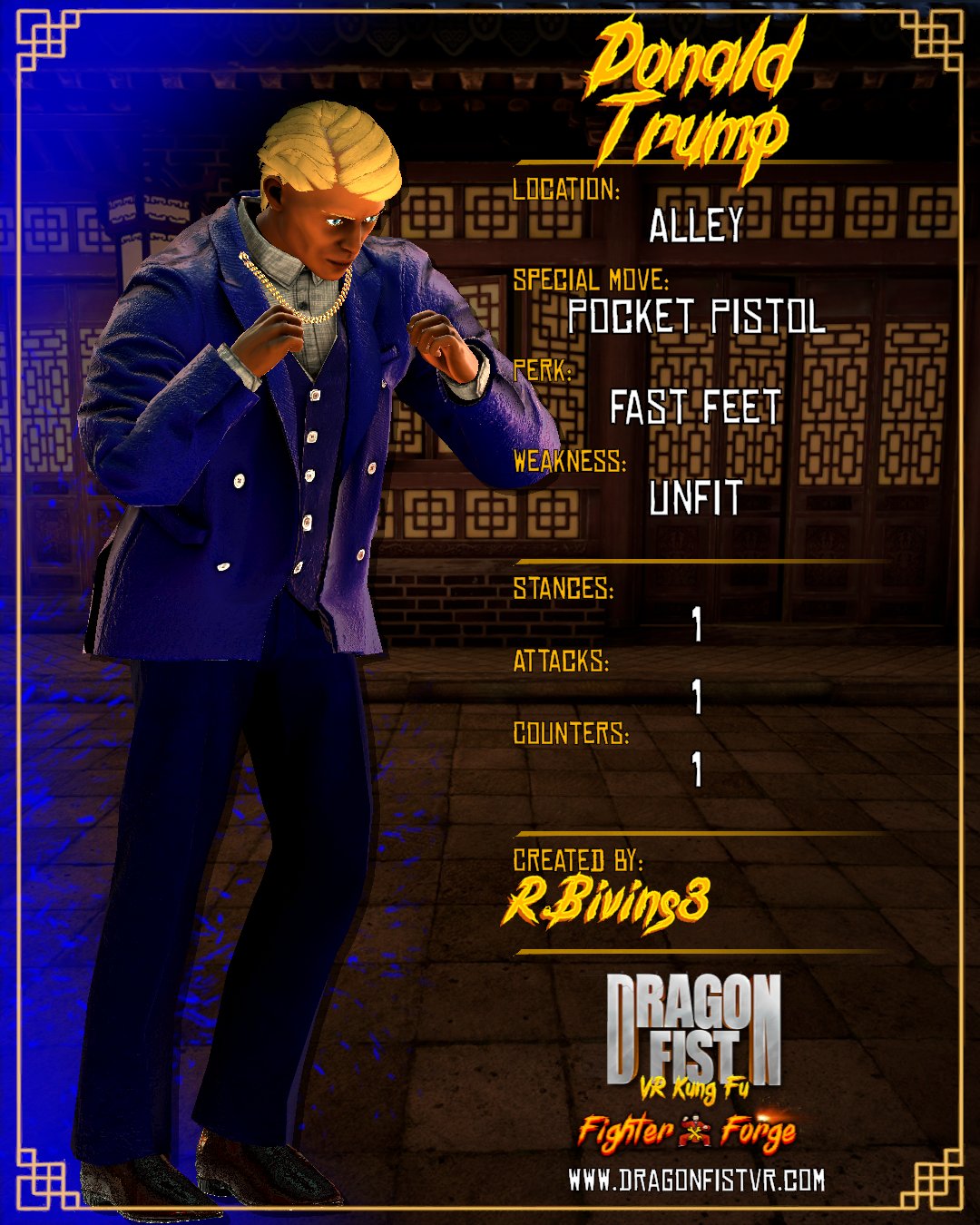 Donald Trump - Created By: R.Bivins3